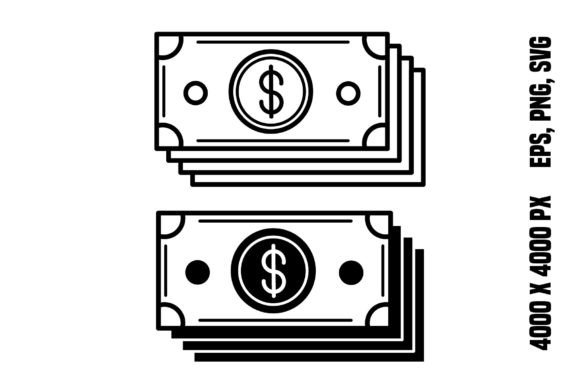Cash Icons: Enhancing Visual Communication in Business and Finance Design