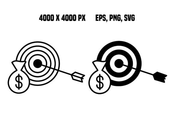 Financial Goals Icons: Enhancing Visual Communication in Business and Finance