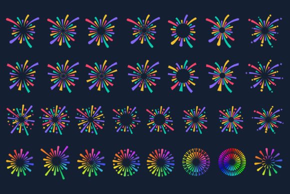 Fireworks Explosion Design Vector: A Guide to Professional Visuals