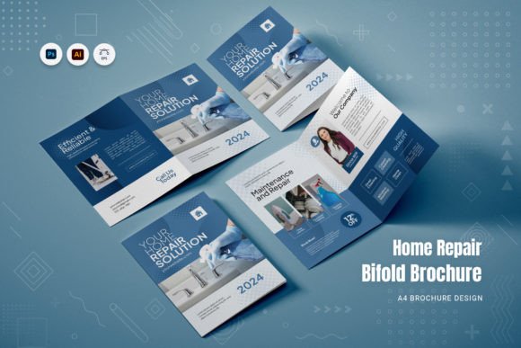 Home Repair Bifold Brochure: A Practical Design Resource for Marketing and Education