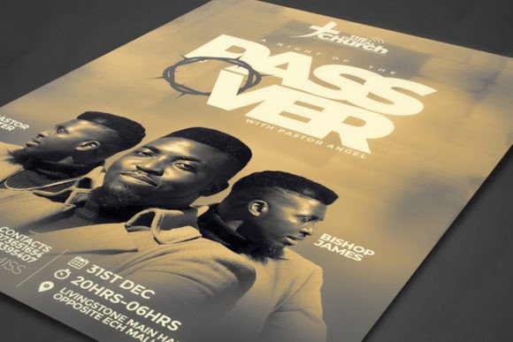 Passover Flyer Template PSD: Design with Purpose