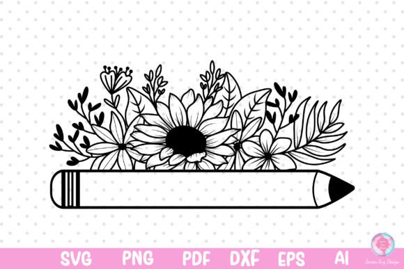 Pencil Flower Svg and Floral Teacher Svg: A Practical Evaluation