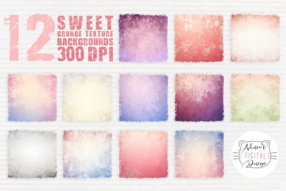 Sweet Grunge Texture Backgrounds: A Practical Evaluation for Designers