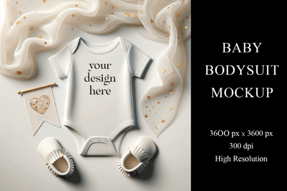 Transforming Digital Design: The Power of the White Baby Bodysuit Mockup